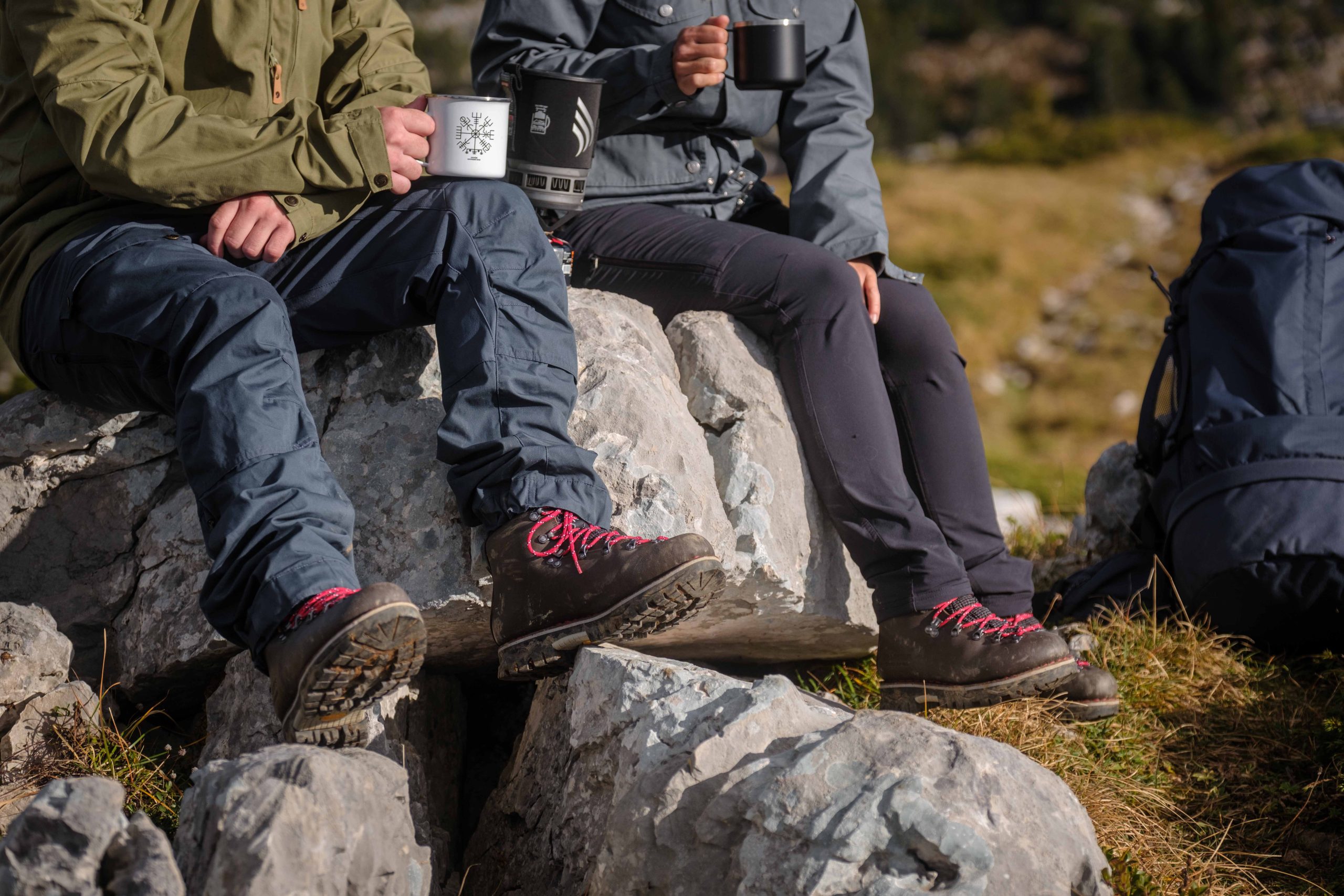 chaussures en cuir de randonnée Galibier